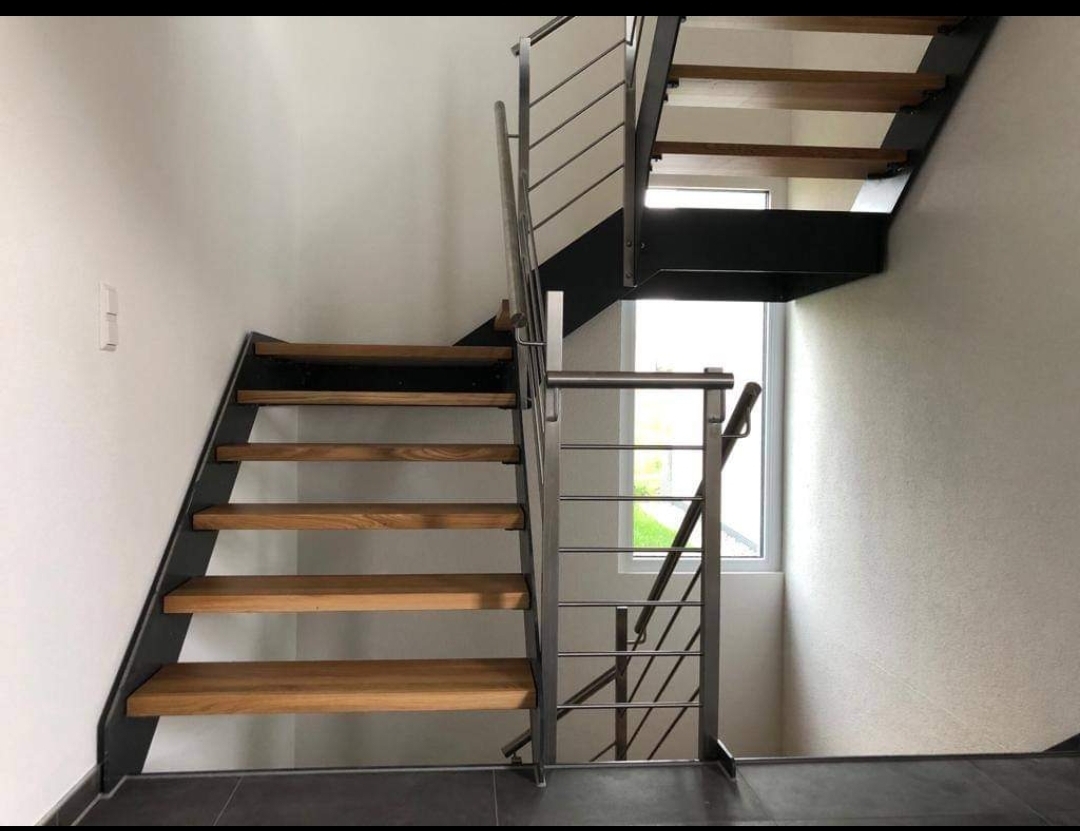 Industrielle Treppe